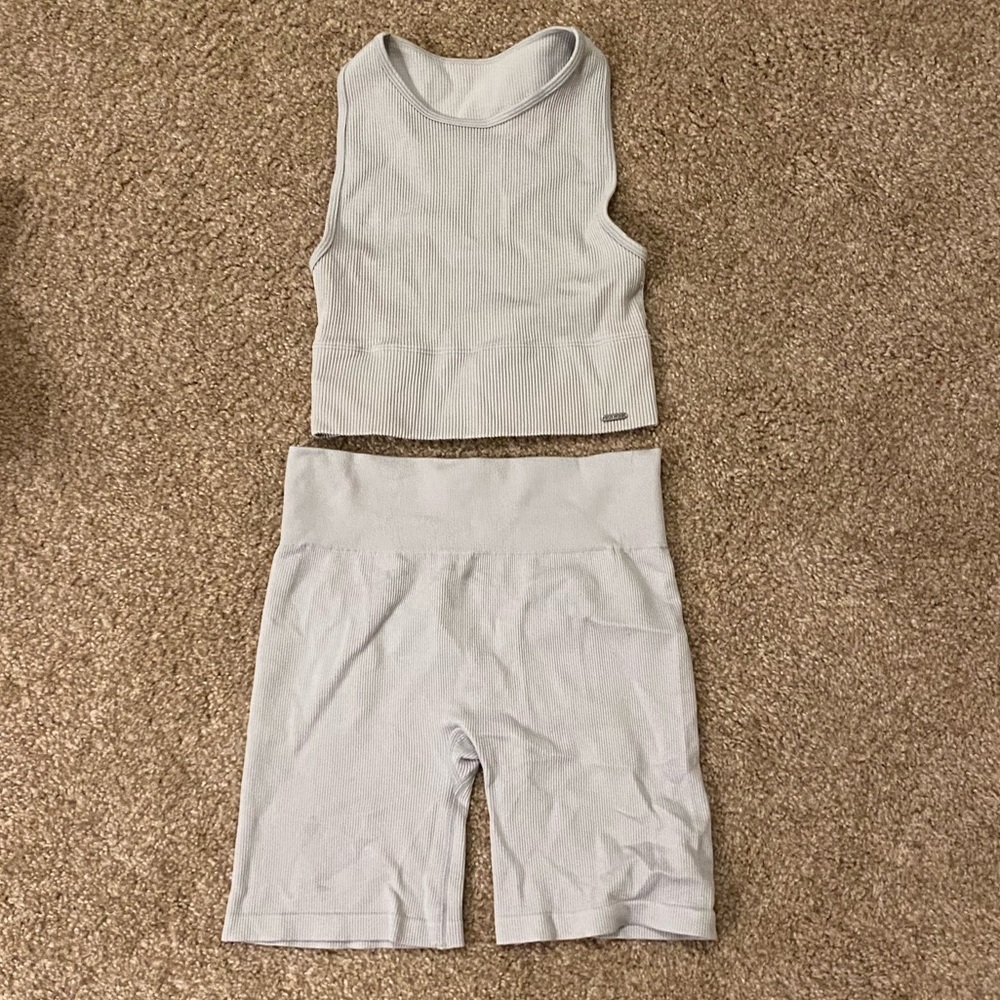 Gilly Hicks Biker Short and Top Set